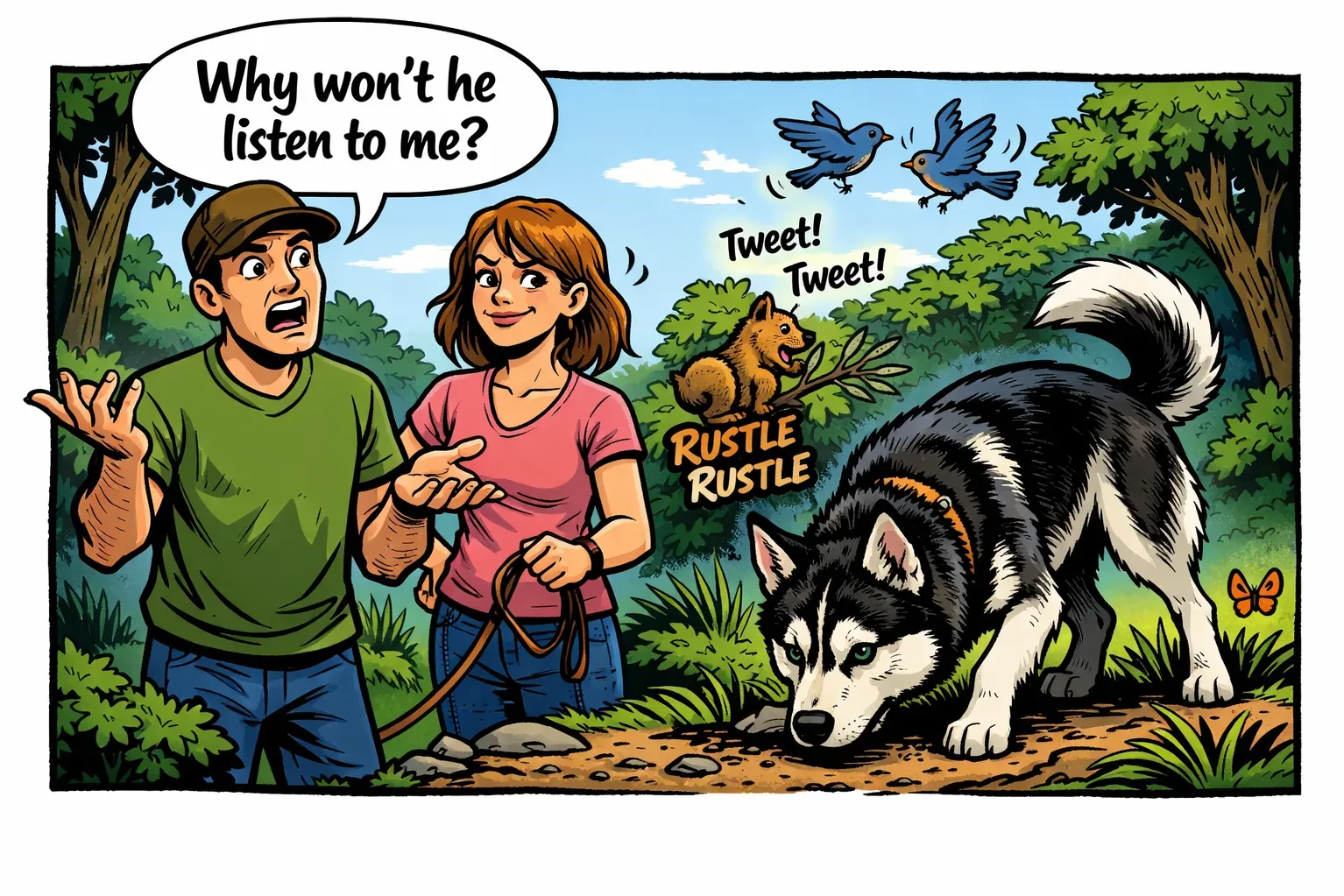 Why wont a dog listen?