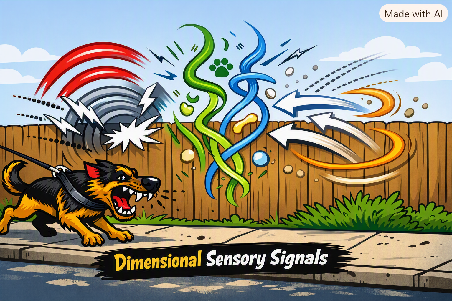 The sensory world of a dog
